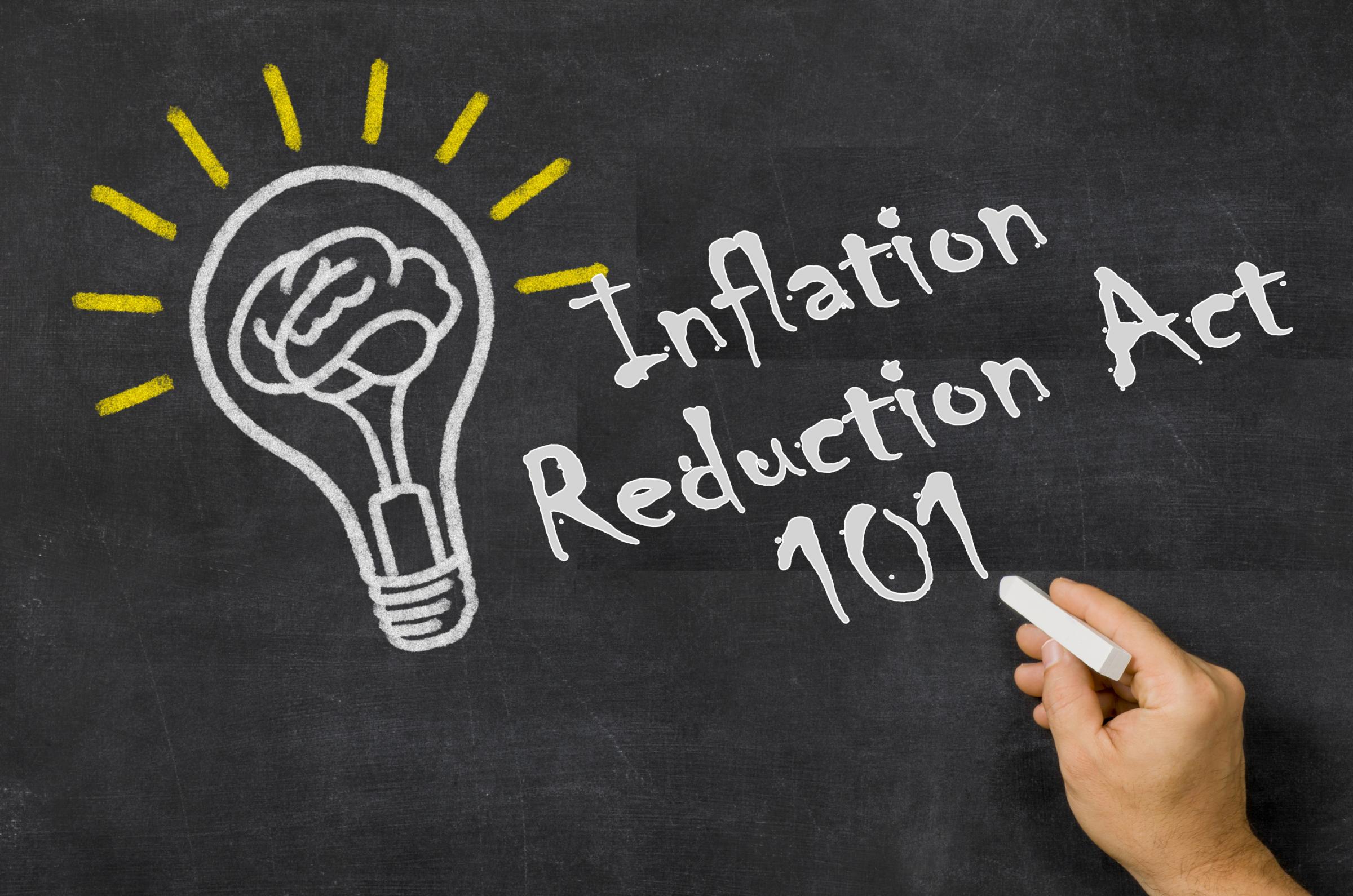 Inflation reduction act infographic